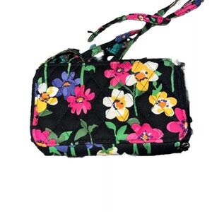 Vera Bradley Strap Wallet Wildflower Garden